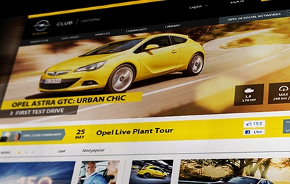 Сайт фан-клубу Opel